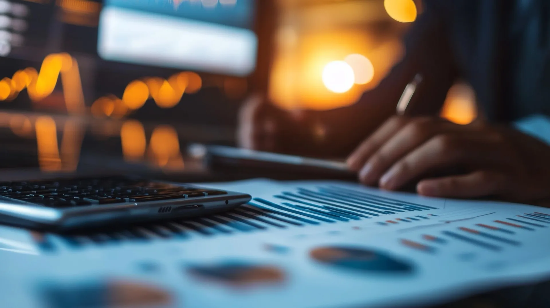 Análise de dados e gráficos financeiros